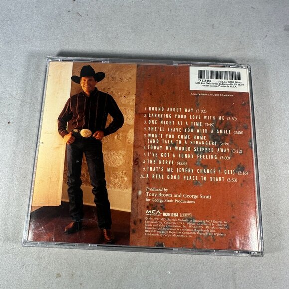 George Strait Carrying Your Love With Me CD Album Country 1997 MCA Nashville - Picture 2 of 3